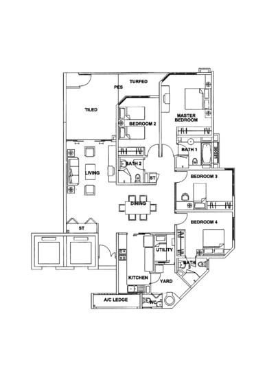 Edelweiss Park Condo - Floor Plan