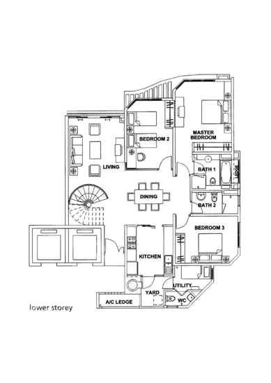 Edelweiss Park Condo - Floor Plan