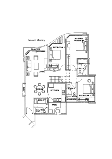 Edelweiss Park Condo - Floor Plan