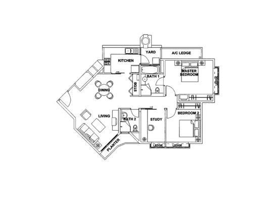 Edelweiss Park Condo - Floor Plan