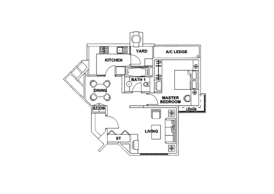 Edelweiss Park Condo - Floor Plan