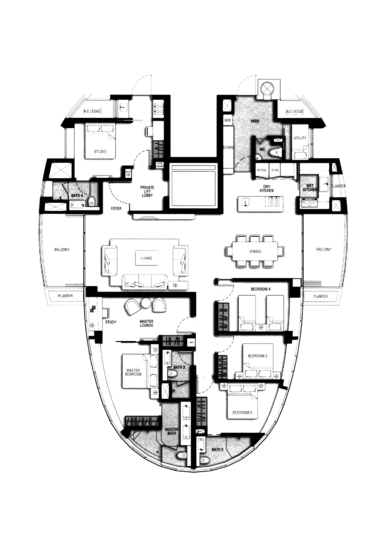 Newton One - Floor Plan