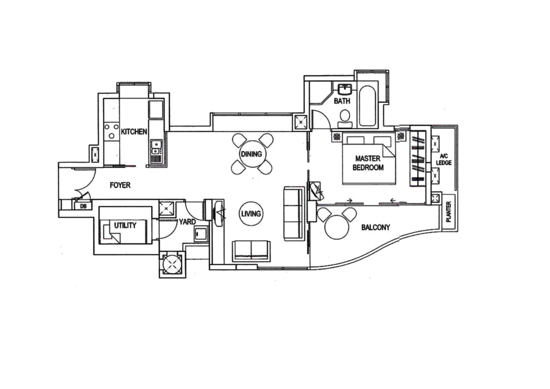 Cote D'Azur - Floor Plan