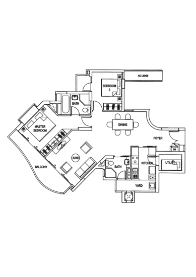 Cote D'Azur - Floor Plan