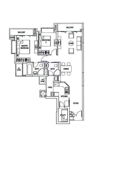 Cote D'Azur - Floor Plan