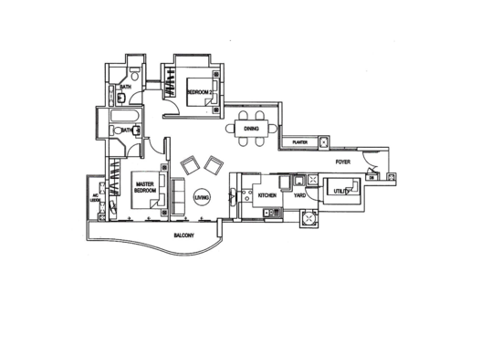 Cote D'Azur - Floor Plan