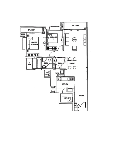 Cote D'Azur - Floor Plan
