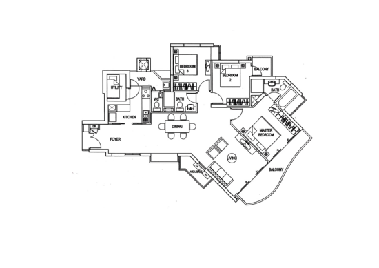 Cote D'Azur - Floor Plan