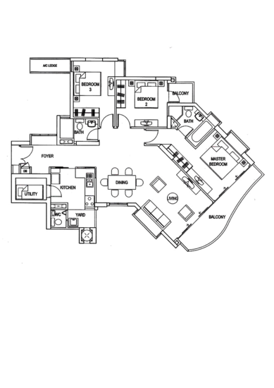 Cote D'Azur - Floor Plan