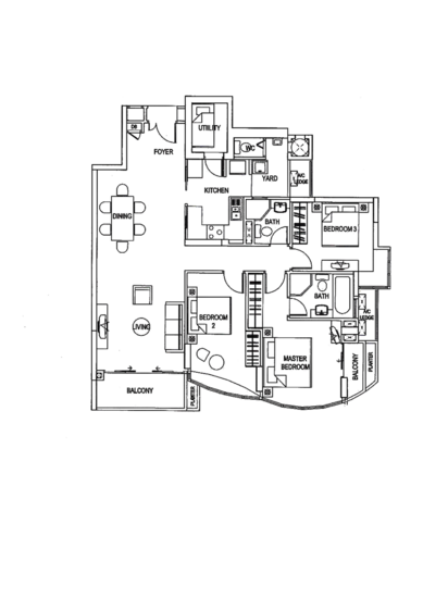 Cote D'Azur - Floor Plan