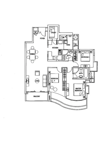 Cote D'Azur - Floor Plan