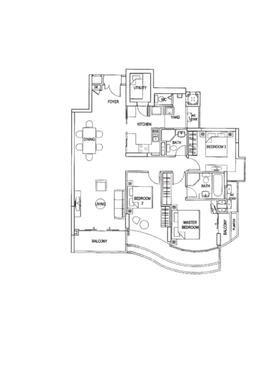 Cote D'Azur - Floor Plan