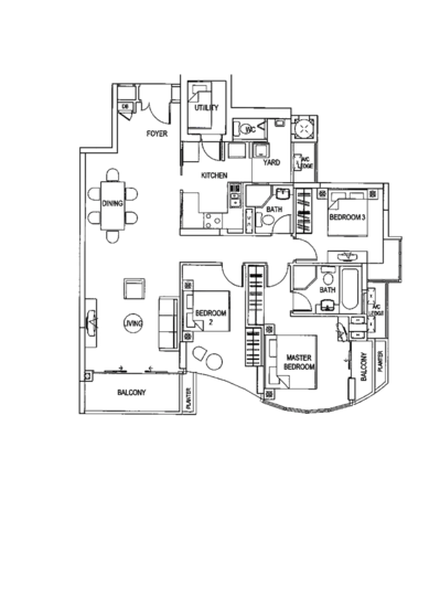 Cote D'Azur - Floor Plan