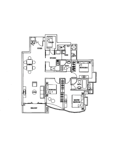 Cote D'Azur - Floor Plan