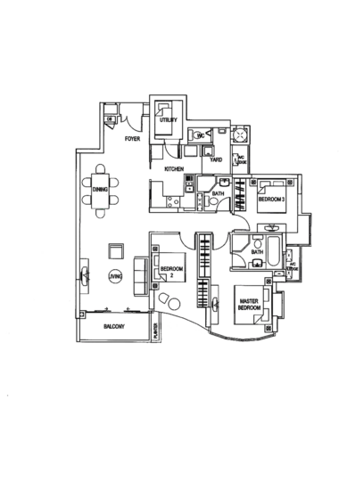Cote D'Azur - Floor Plan