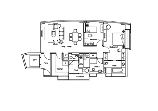 The Light @ Cairnhill - Floor Plan