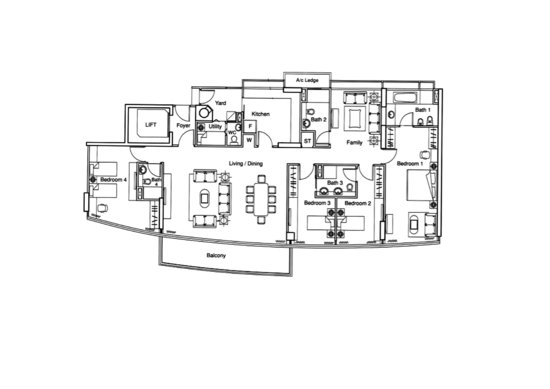The Light @ Cairnhill - Floor Plan