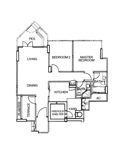 Blue Horizon - Floor Plan