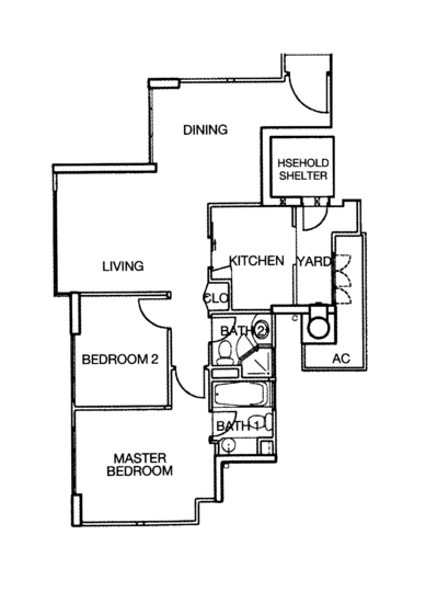 Blue Horizon - Floor Plan