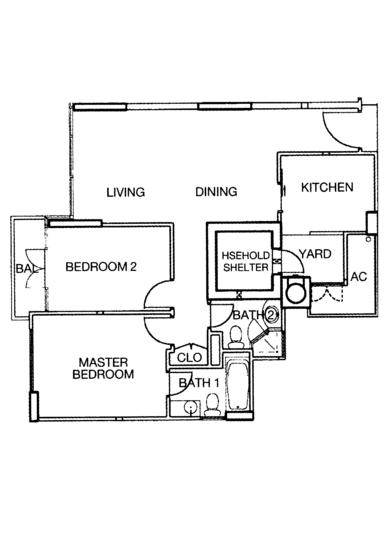 Blue Horizon - Floor Plan