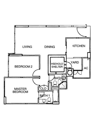 Blue Horizon - Floor Plan