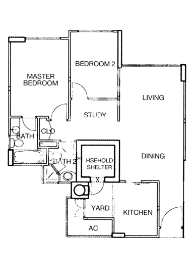 Blue Horizon - Floor Plan