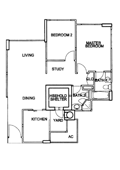 Blue Horizon - Floor Plan