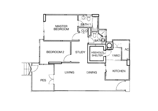Blue Horizon - Floor Plan