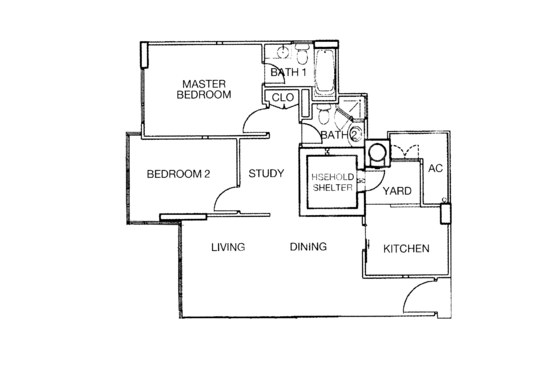 Blue Horizon - Floor Plan