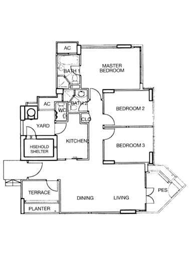 Blue Horizon - Floor Plan