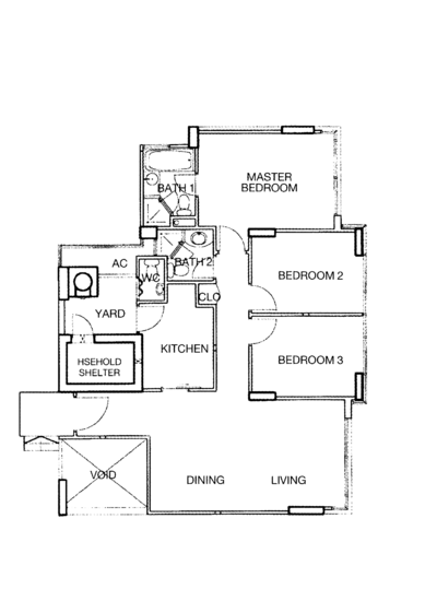 Blue Horizon - Floor Plan