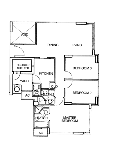 Blue Horizon - Floor Plan