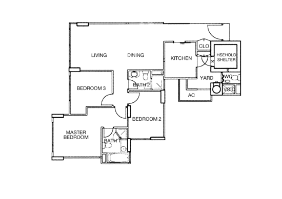 Blue Horizon - Floor Plan