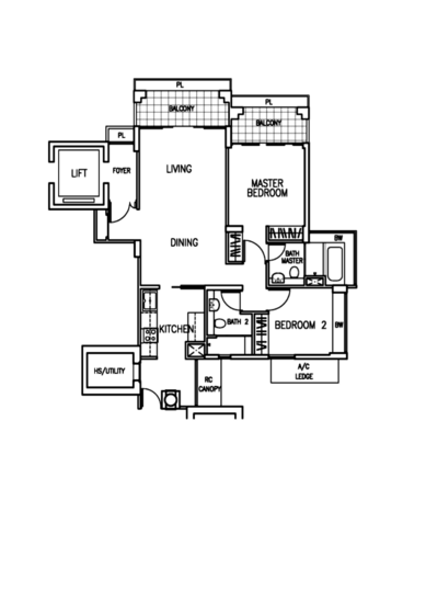 The Berth by the Cove - Floor Plan