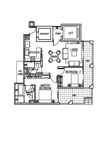 The Berth by the Cove - Floor Plan