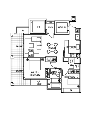 The Berth by the Cove - Floor Plan