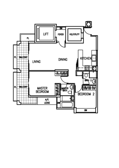 The Berth by the Cove - Floor Plan