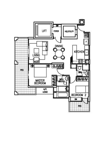 The Berth by the Cove - Floor Plan
