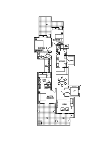 The Berth by the Cove - Floor Plan