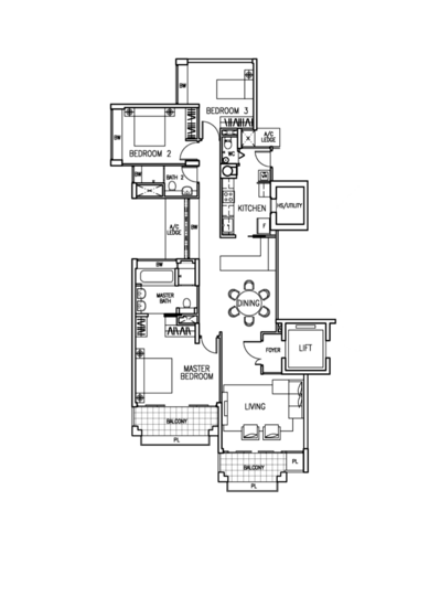 The Berth by the Cove - Floor Plan