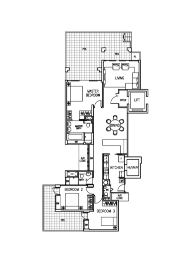 The Berth by the Cove - Floor Plan