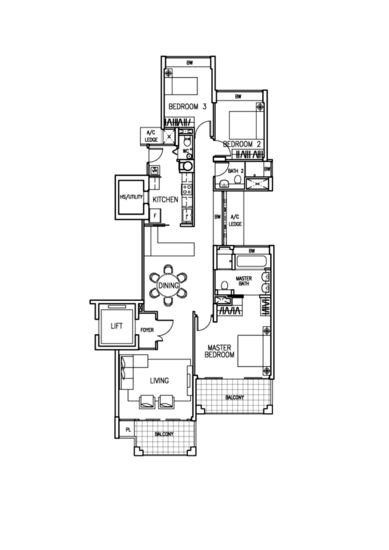 The Berth by the Cove - Floor Plan