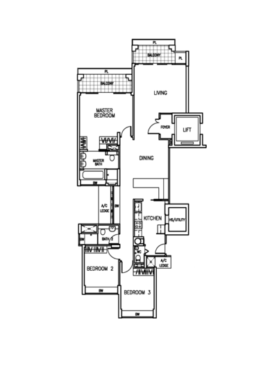 The Berth by the Cove - Floor Plan