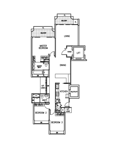 The Berth by the Cove - Floor Plan