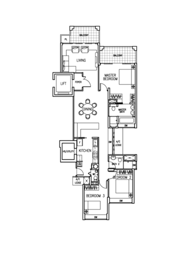The Berth by the Cove - Floor Plan