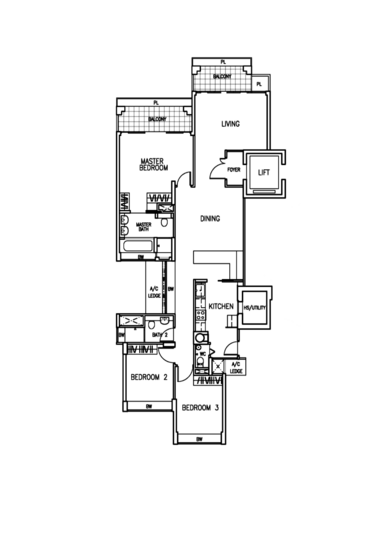 The Berth by the Cove - Floor Plan