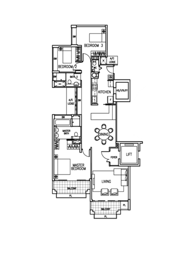 The Berth by the Cove - Floor Plan