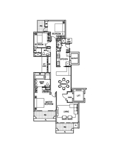 The Berth by the Cove - Floor Plan