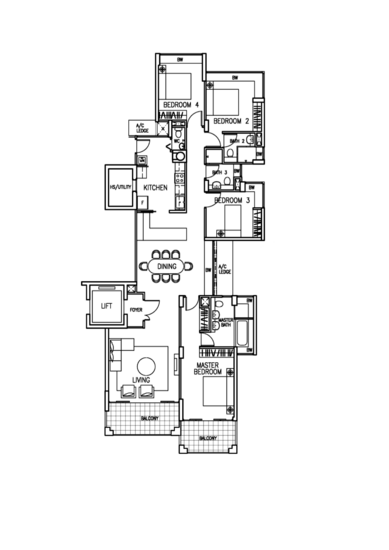 The Berth by the Cove - Floor Plan