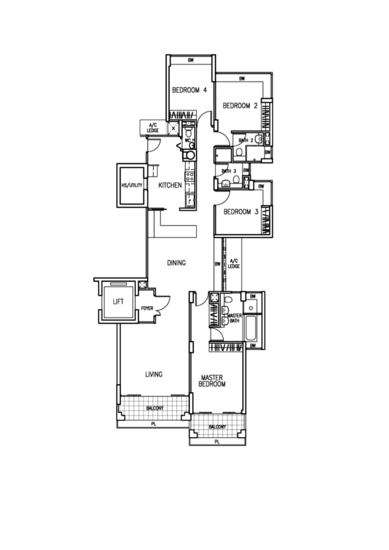 The Berth by the Cove - Floor Plan